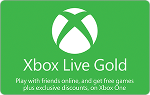 xbox live gold gift card online
